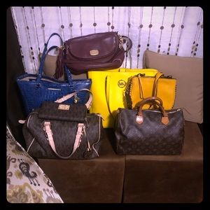 Michael Kors Lemonade 🍋 Yellow Satchel